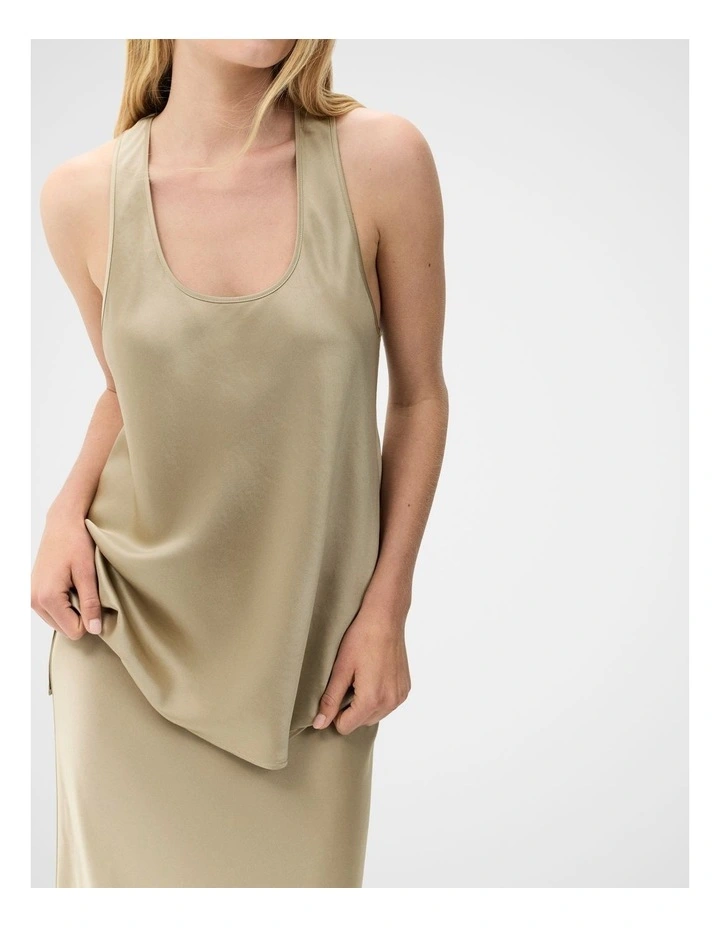 Satin Racer Tank image 4