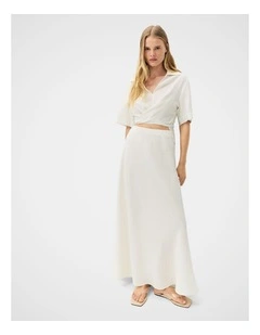 Stripe Maxi Skirt