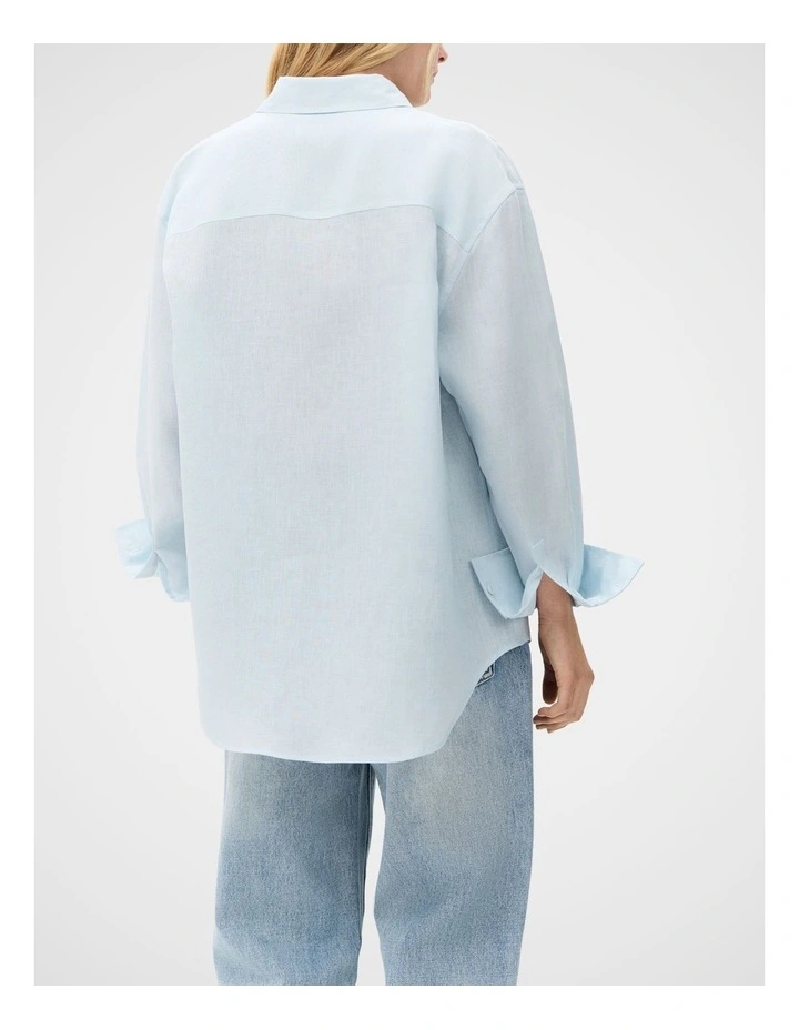 The Classic Oversized Linen Shirt image 2