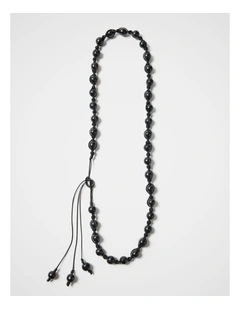Celeste Wooden Bead Belt