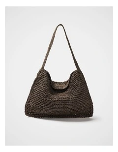 Hazel Woven Shoulder Bag