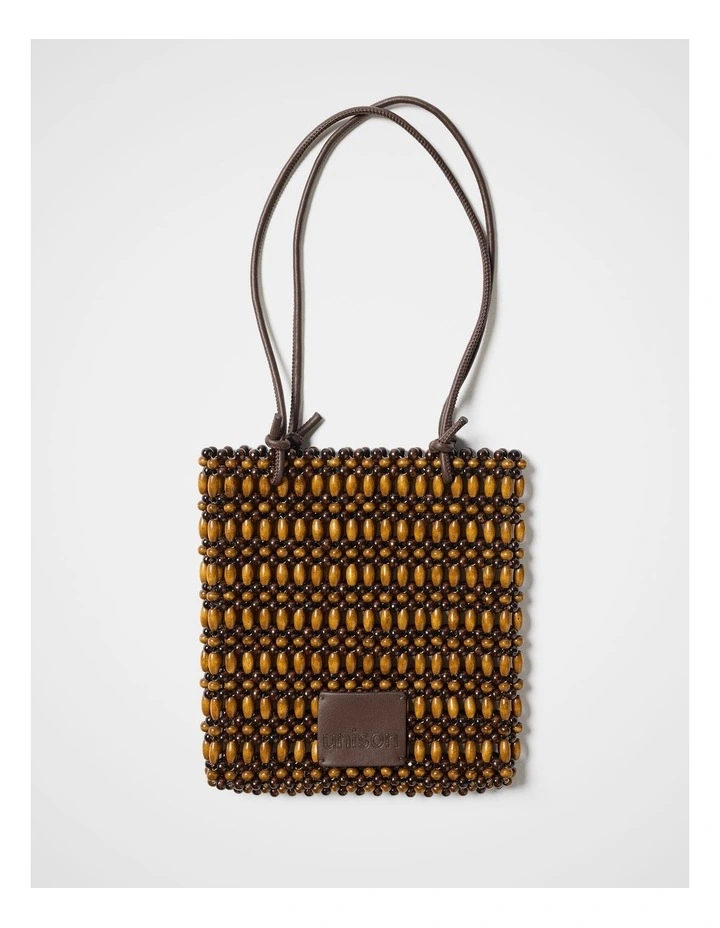 Iris Beaded Mini Tote image 1