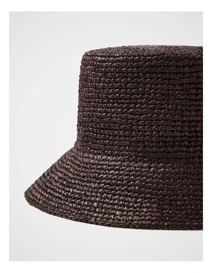 Raffia Bucket Hat image 2