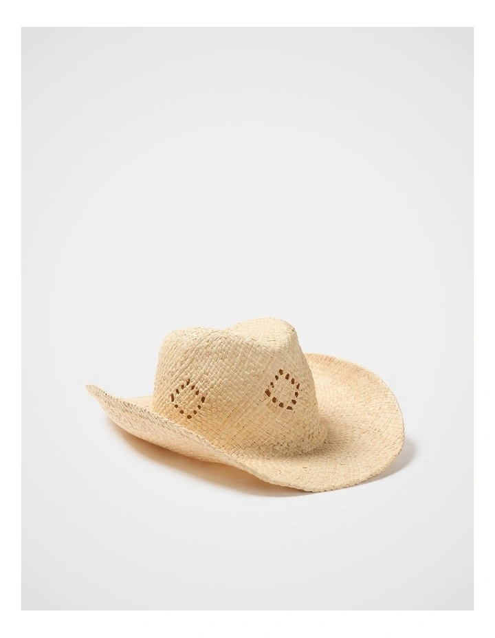 Woven Cowboy Hat image 1