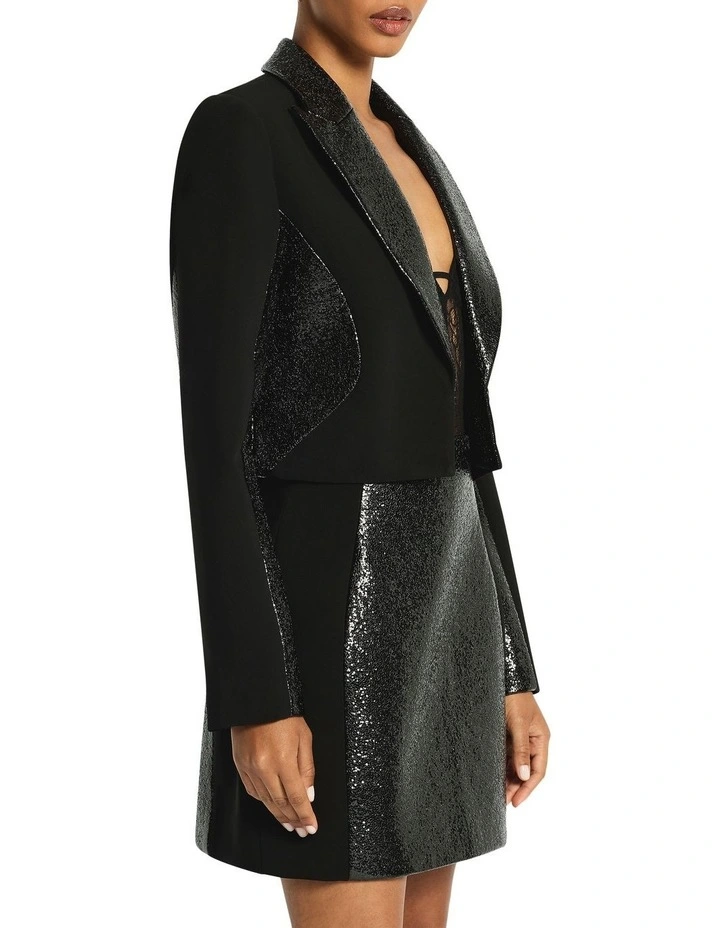 After Party Blazer in Black image 4