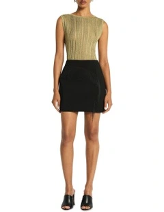 Ruelle Skirt in Black