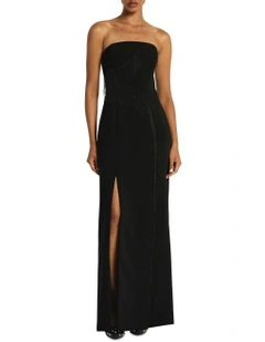 Ruelle Gown in Black