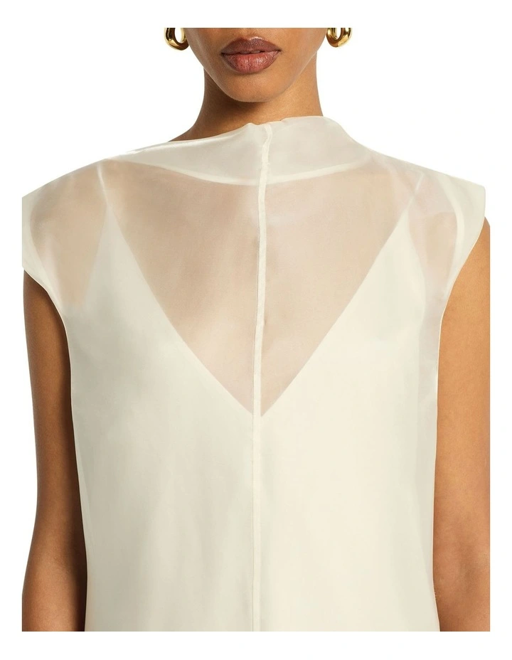 Afterglow Dress in Edelweiss image 3