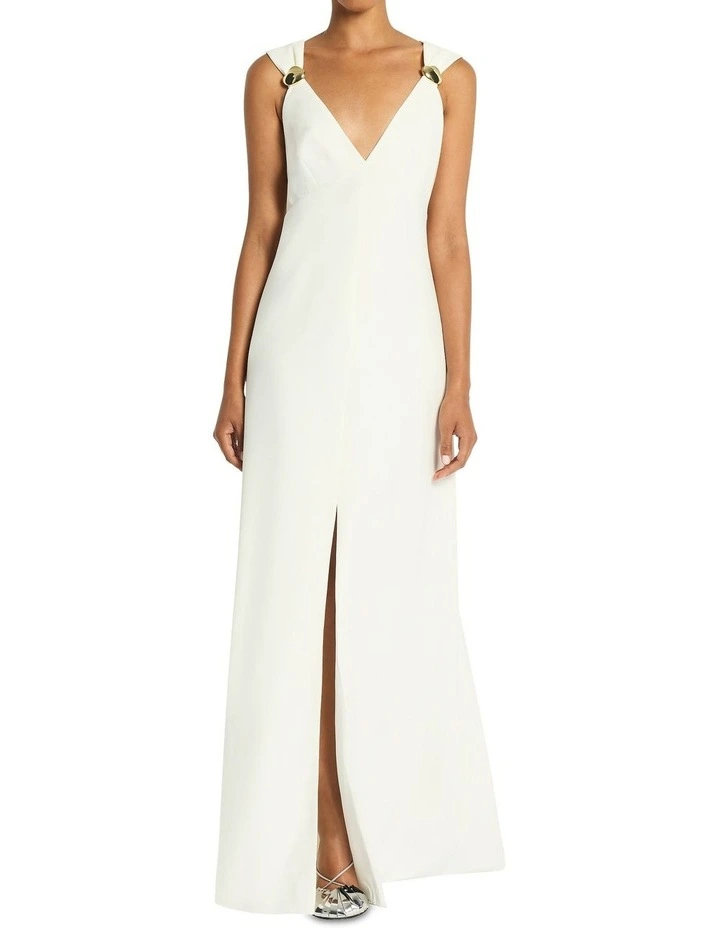 Athena Dress in Ivory image 1