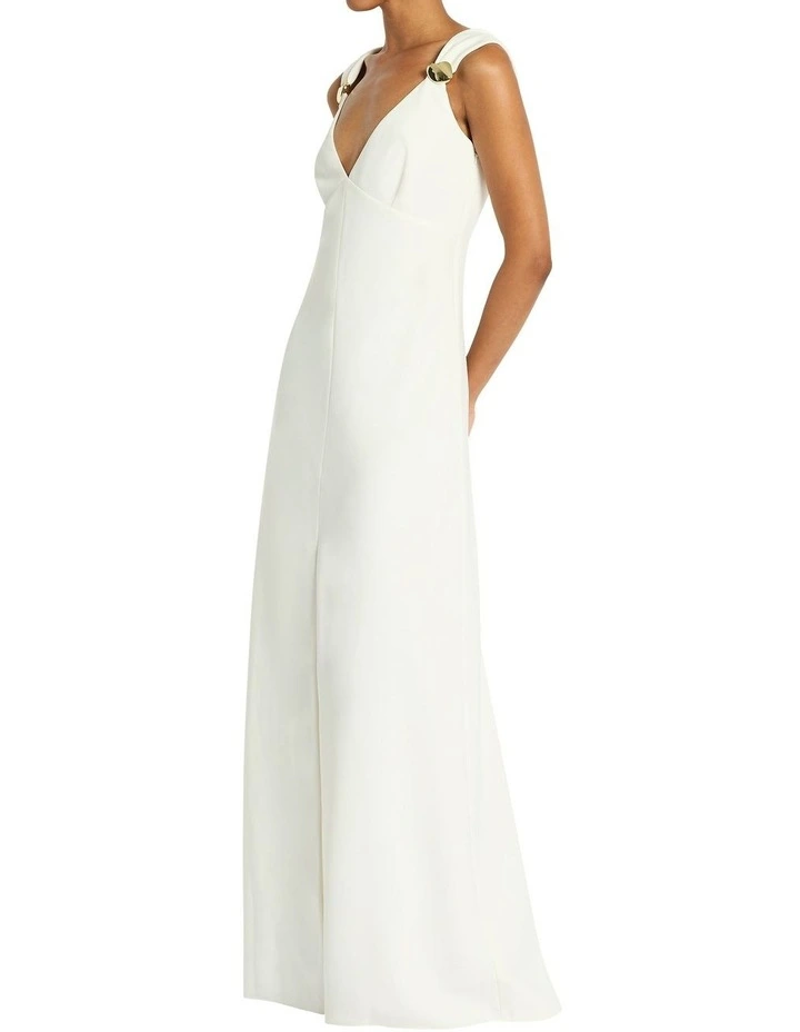 Athena Dress in Ivory image 2