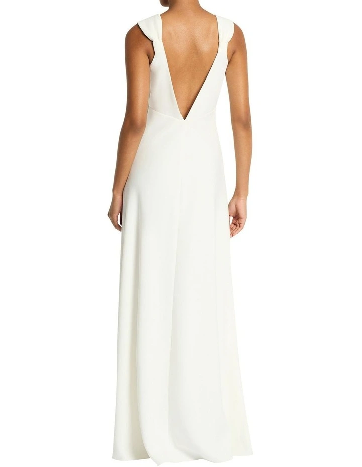 Athena Dress in Ivory image 3