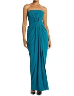 Artemis Maxi Dress in Teal