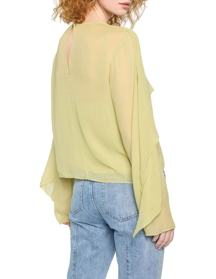Mara Top in Pistachio image 4