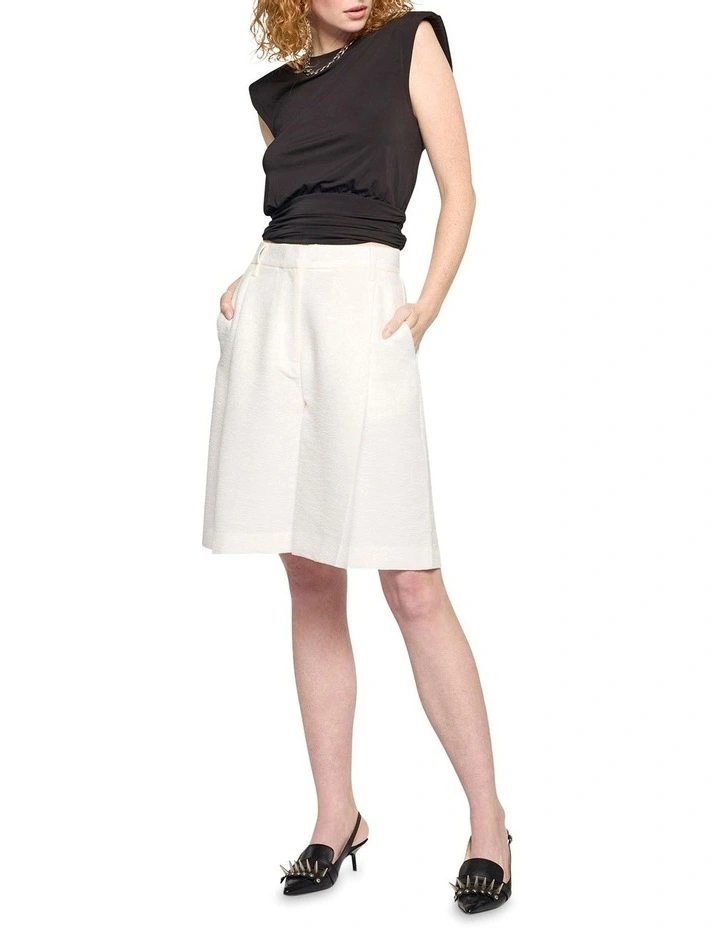Cordelia Short in Ivory image 1