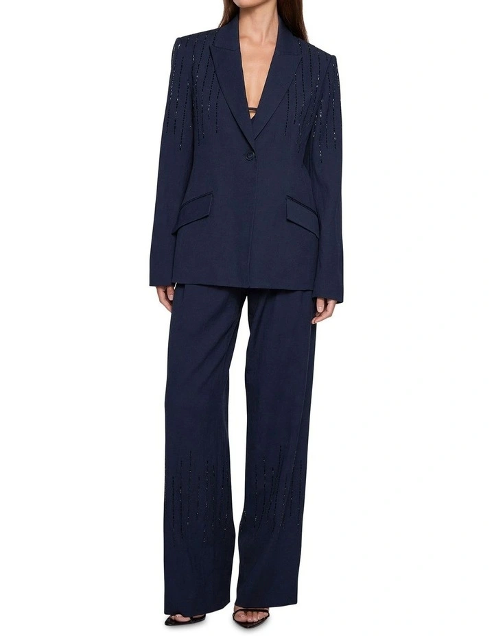 Argent Blazer in Navy image 2