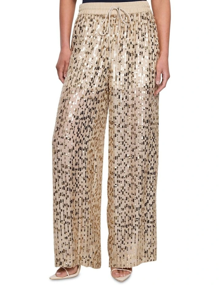 Summer Night City Pants in Gold image 2