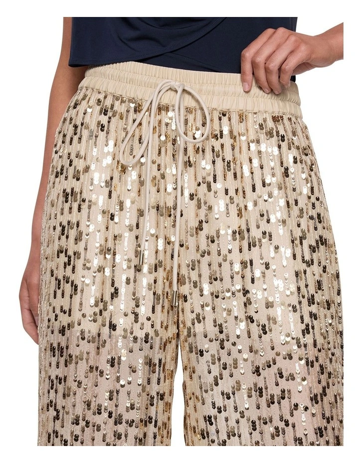 Summer Night City Pants in Gold image 3