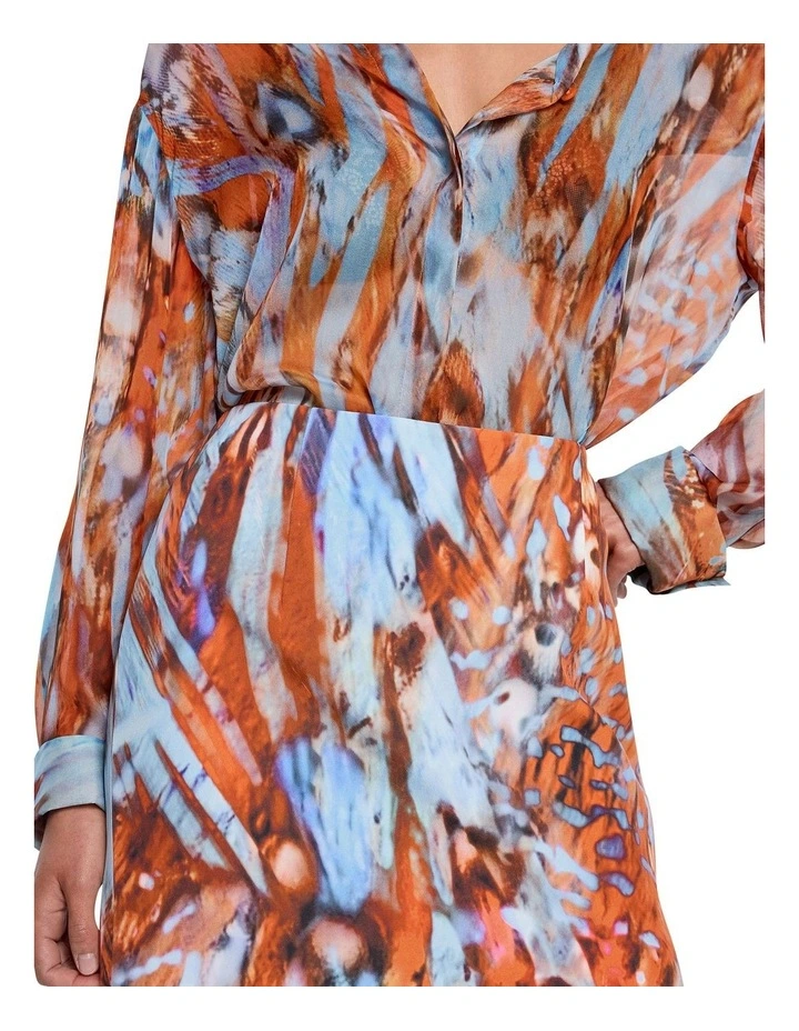 Intermix Mini Skirt in Print image 3