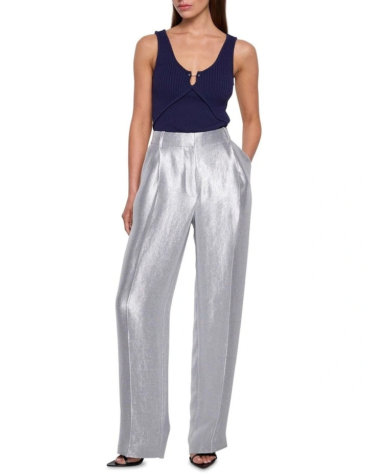 Perry Knit Tank in Navy Blazer image 2