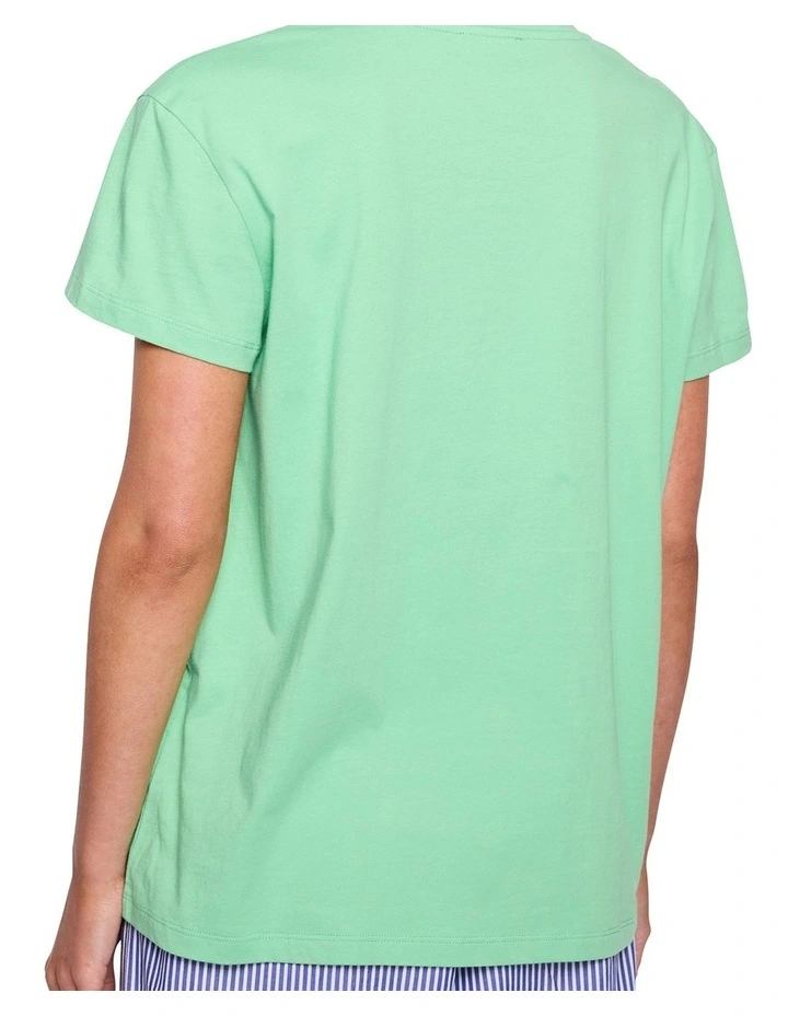 The Classics Tee in Summer Green image 4