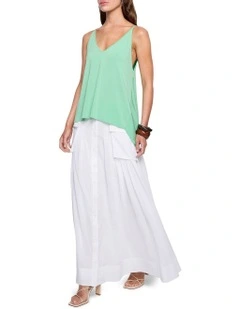 Subset Skirt in White