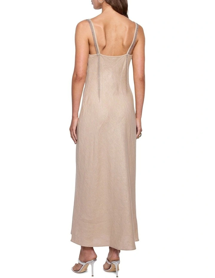 Rain Or Shine Dress in Gilver Foil image 3