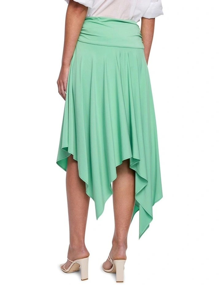 Aera Skirt in Summer Green image 4