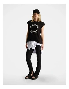 D-Luxe Stamp Tank in Black
