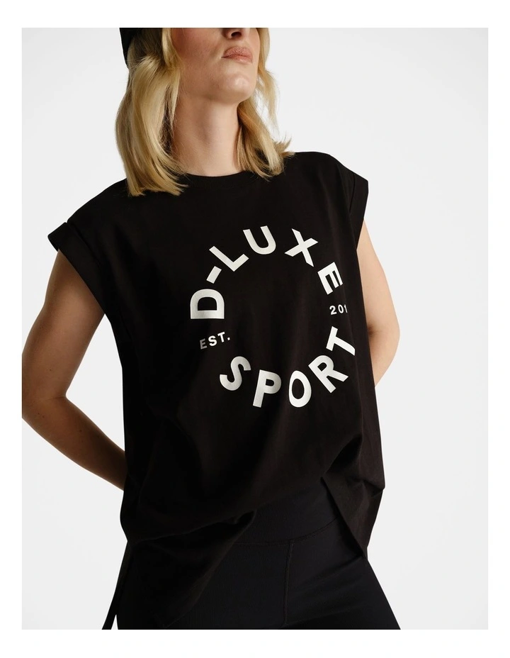 D-Luxe Stamp Tank in Black image 3