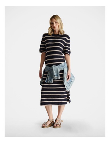 Navy/Shell Stripe colour