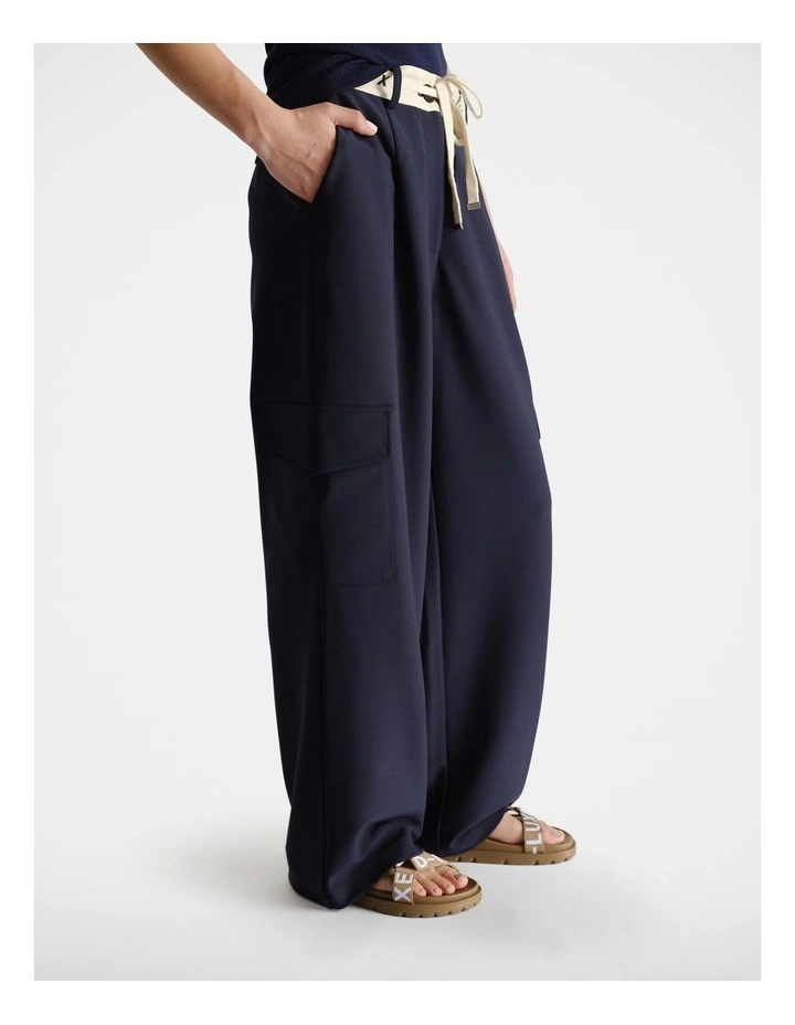 D-LUXE LOGO WAISTBAND PANT image 3