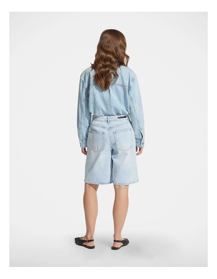 Cleo Longline Denim Short image 2