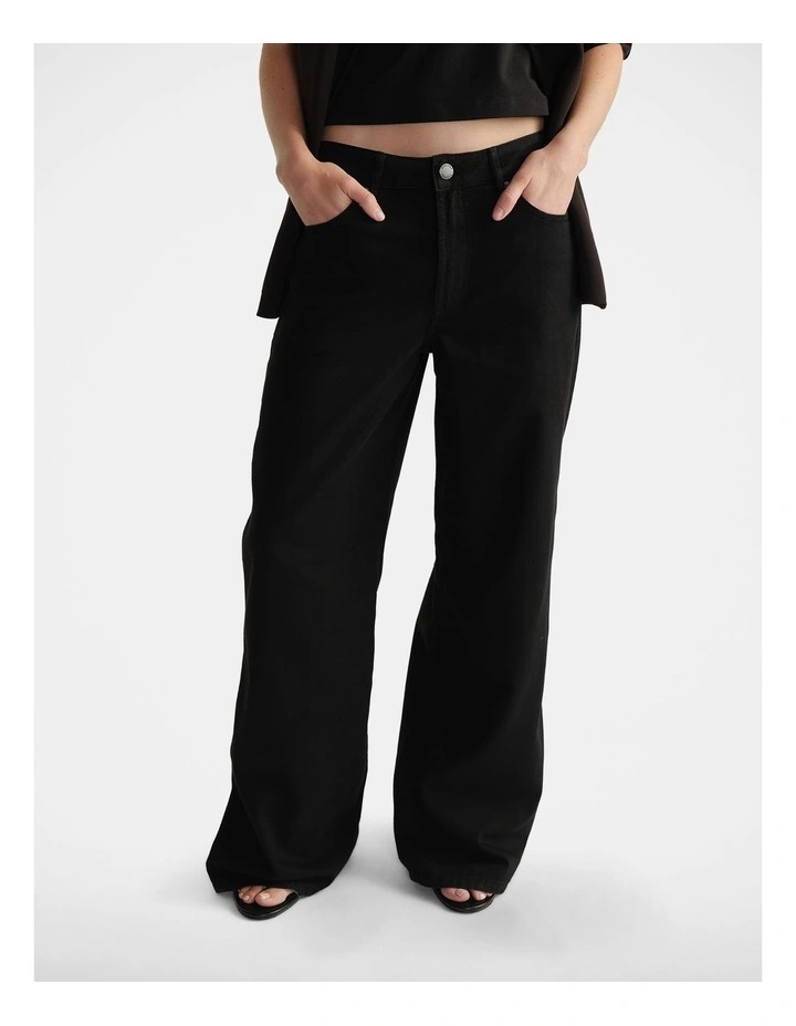 Jenna Palazzo Jean in Black image 3