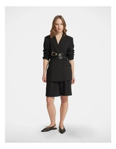 Zali Longline Short in Black