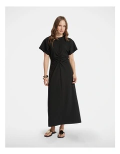 Paige Ruched Midi Dress