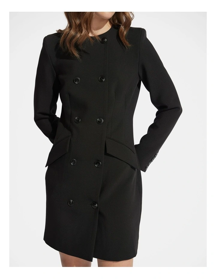 Imogen Collarless Blazer Dress image 3