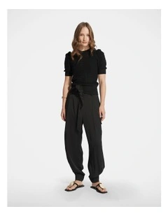 Addie Puff Sleeve Knit Top