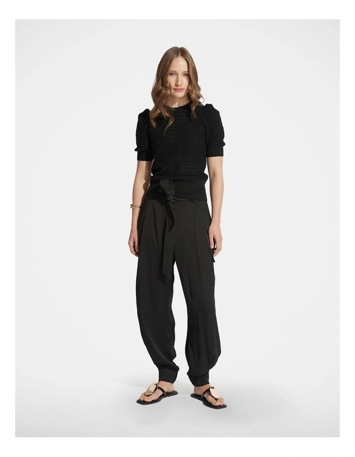 Addie Puff Sleeve Knit Top image 1