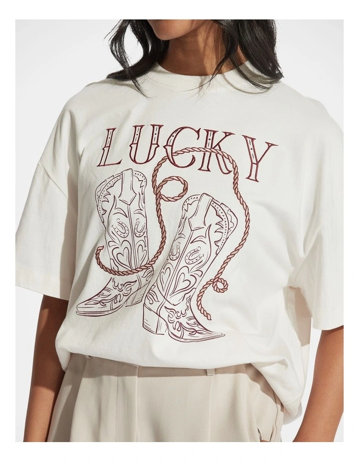 Lucky Print Tee image 3