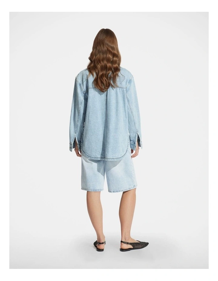 Kat Denim Shacket image 2