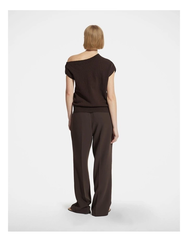 Sammi Tipped Shoulder Knit Top image 2