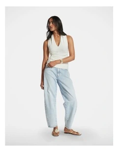 Jade Halter Wrap Top