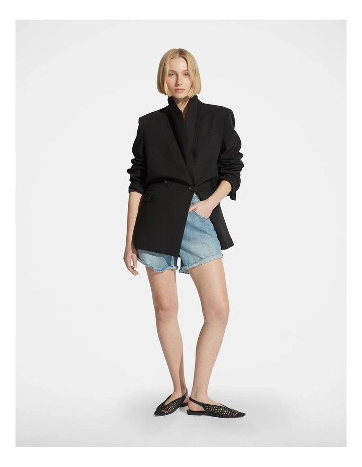 Harper Rolled Cuff Denim Short image 1