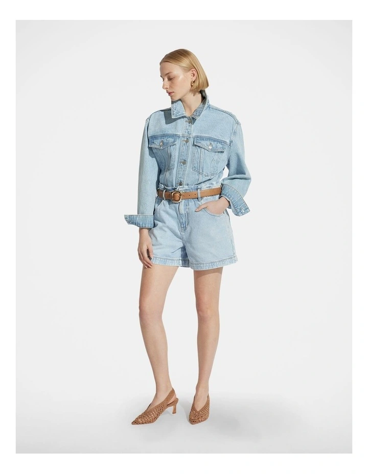Tatiana Paperbag Denim Short image 1