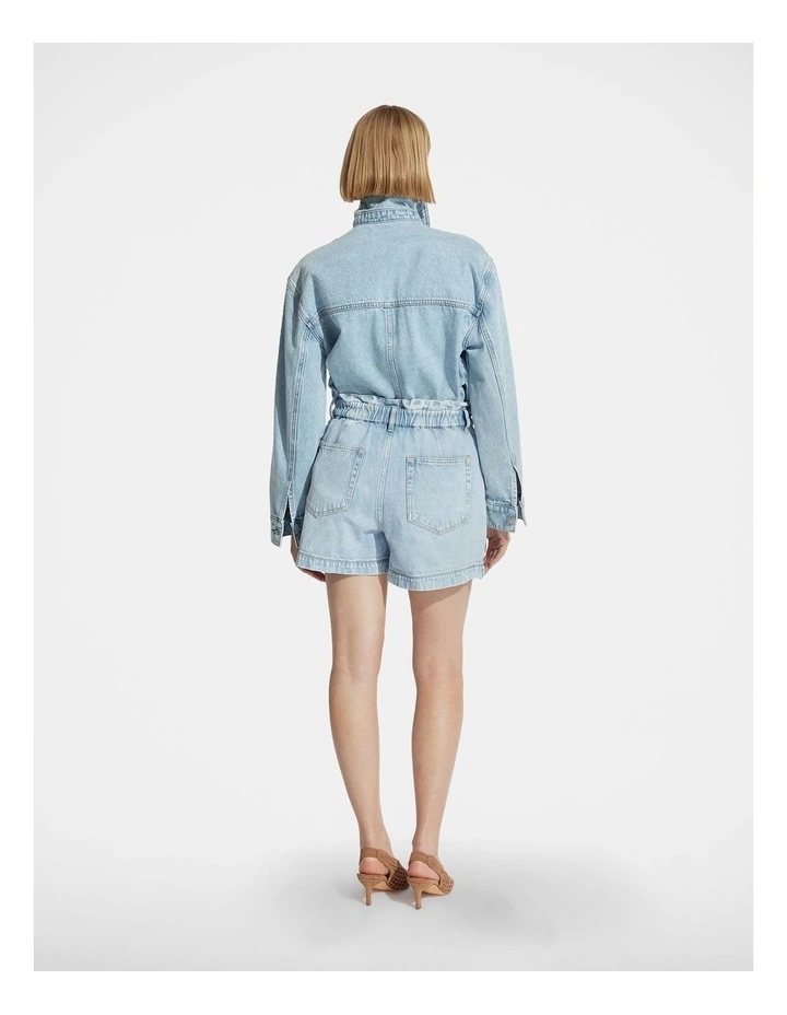 Tatiana Paperbag Denim Short image 2