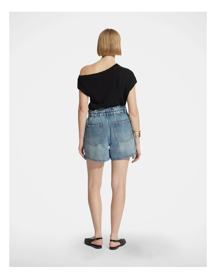 Tatiana Paperbag Denim Short image 2