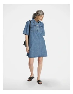 Penny Denim Shirt Dress
