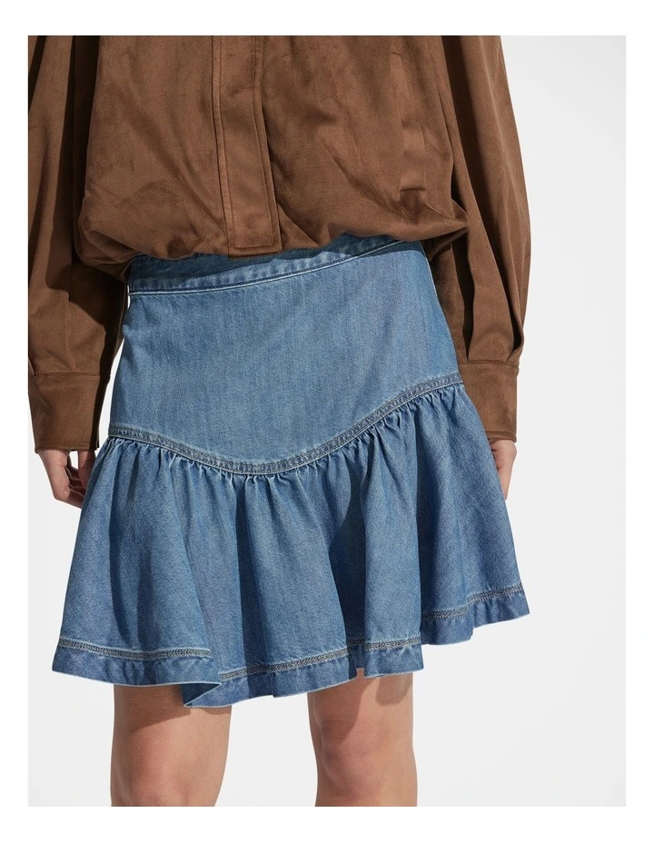 Rita Denim Mini Skirt image 3