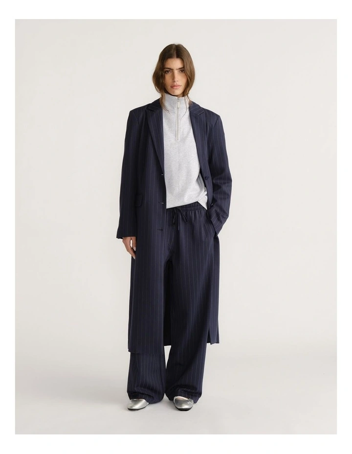 D-Luxe Pinstripe Pant in Navy image 1