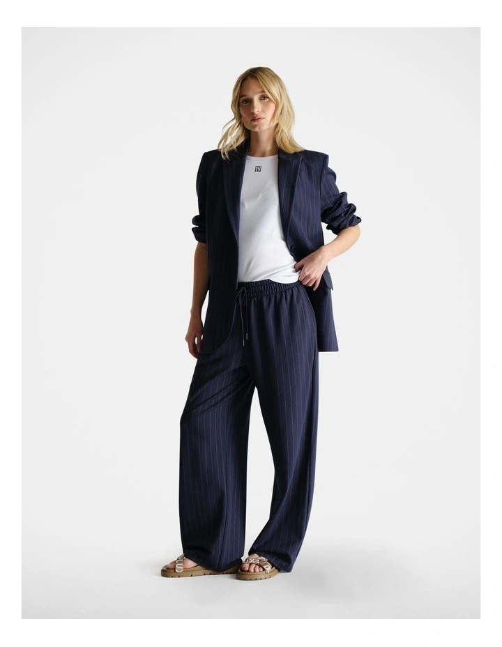 D-Luxe Pinstripe Pant in Navy image 1
